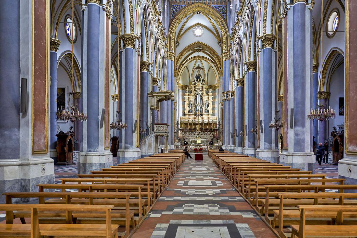 &Eacute;glise San Domenico Maggiore, Naples, Italie