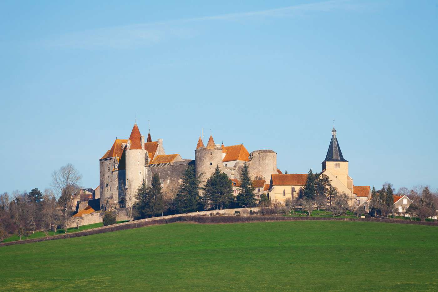 Ch&acirc;teau de Ch&acirc;teauneuf, C&ocirc;te d'Or, France