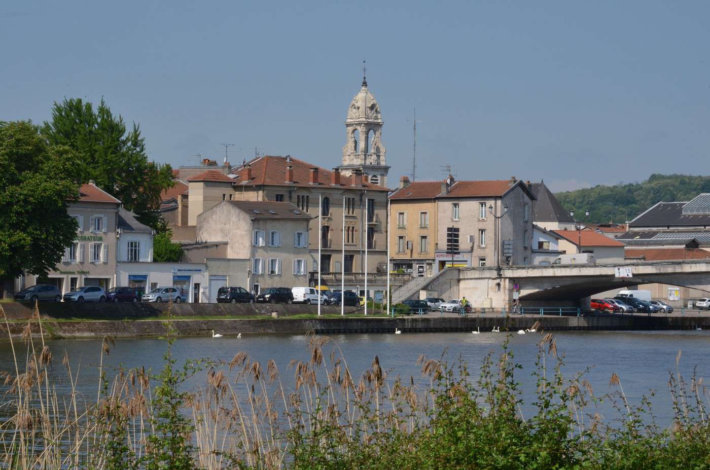 Pont &agrave; Mousson, Meurthe et Moselle, France