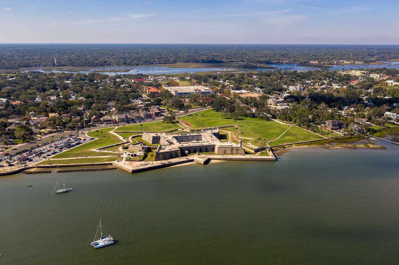 Castillo de San Marcos, St Augustine, Floride, États-Unis