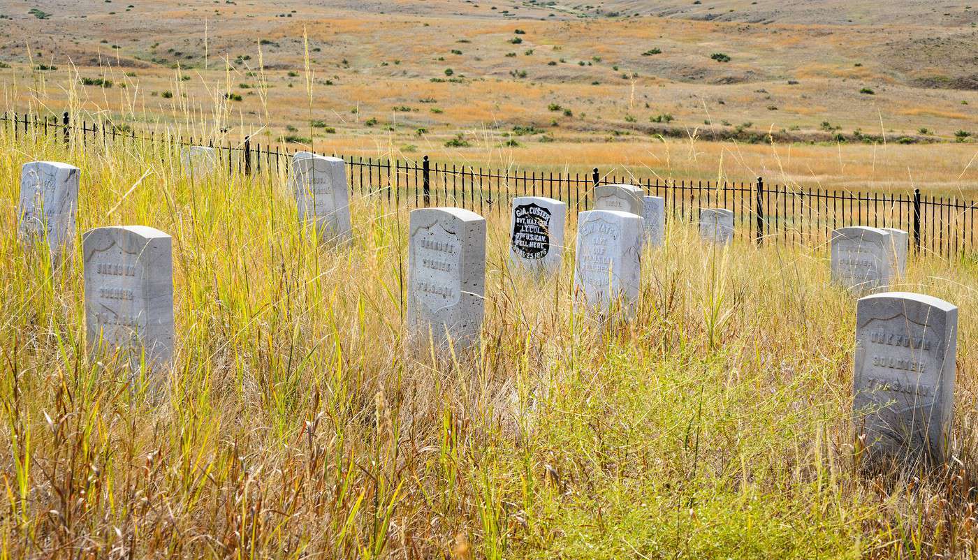 Little Bighorn Battlefield, Montana, États-Unis