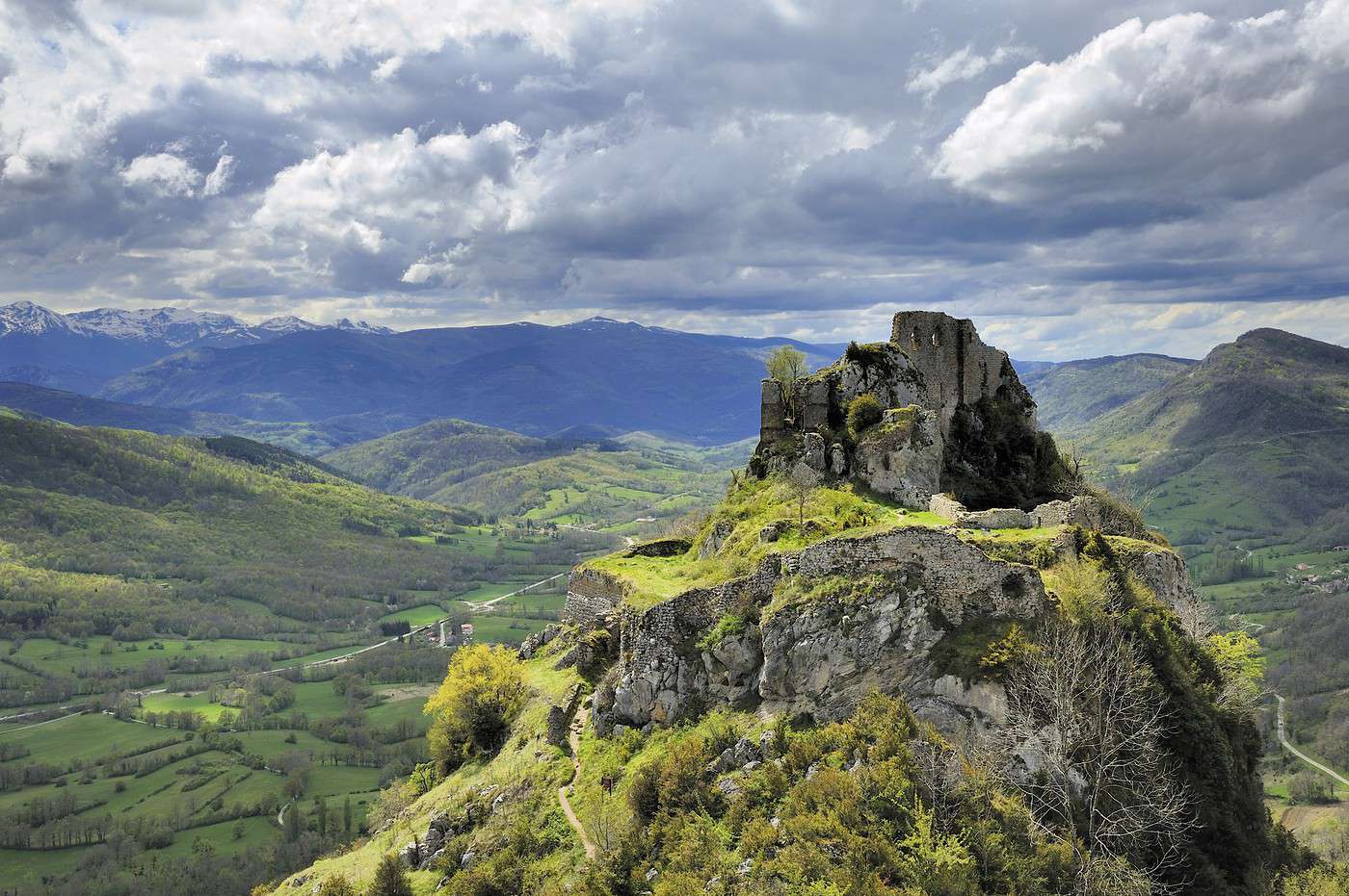 Ch&acirc;teau de Roquefixade, Ari&egrave;ge, France