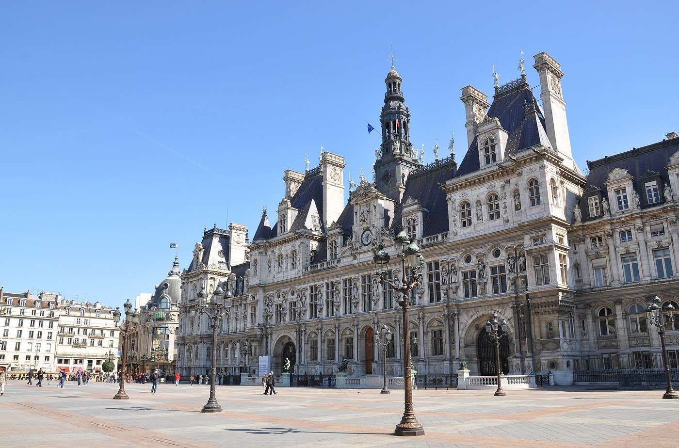 H&ocirc;tel de ville, Paris, France
