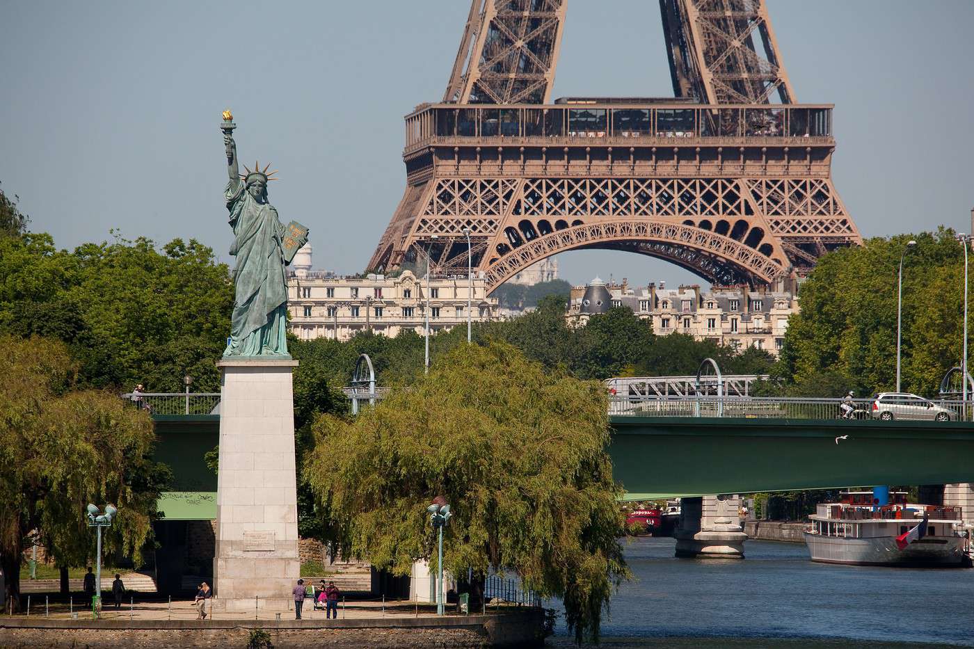 Statue de la Libert&eacute;, Paris, France