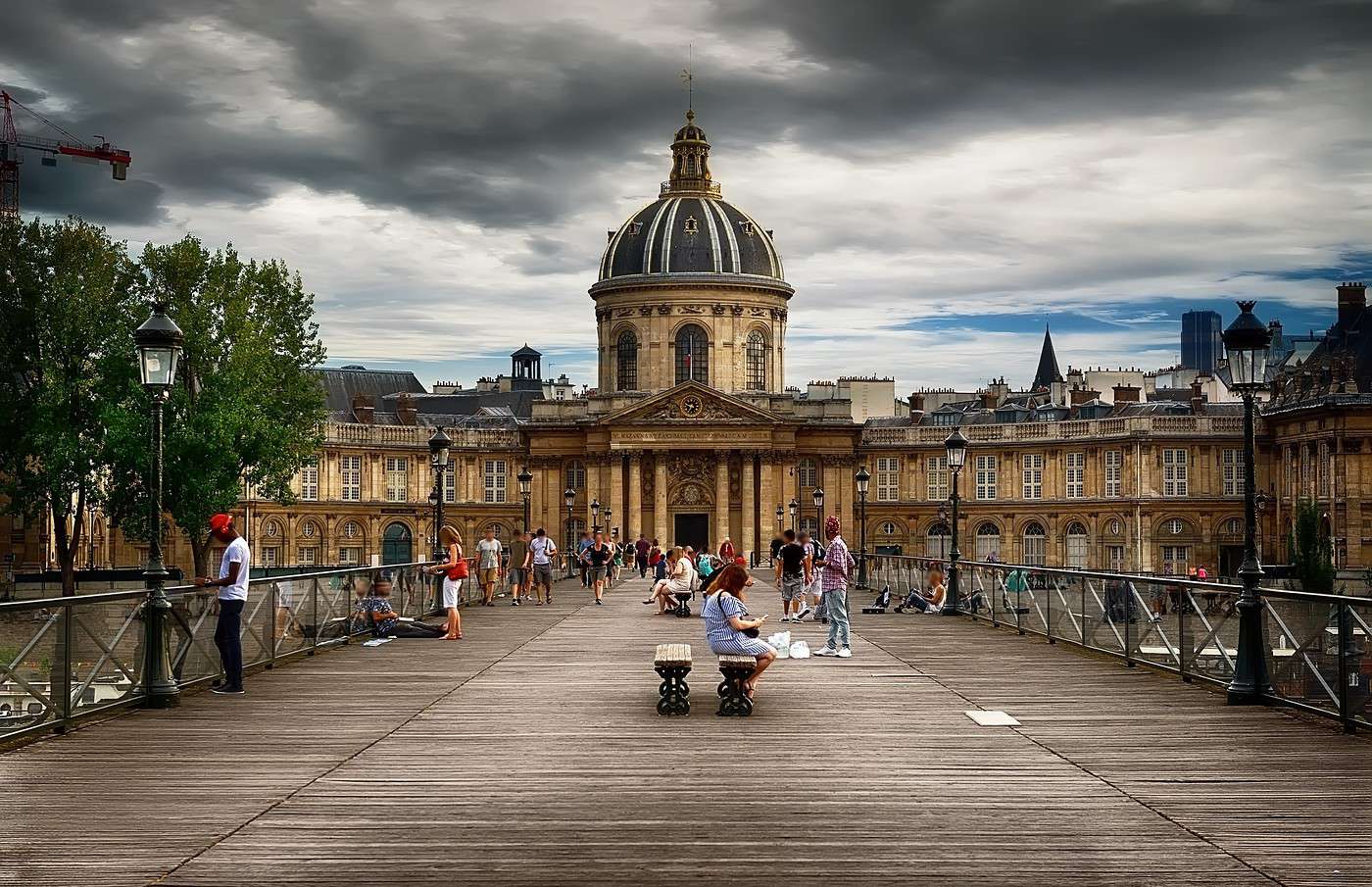 Pont des Arts, Paris, France Pont des Arts, Paris, France