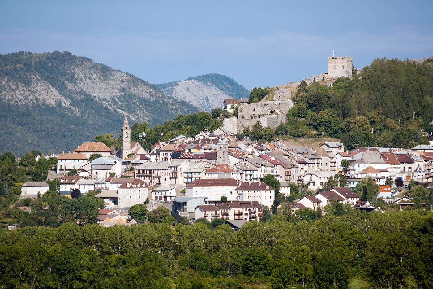 Seyne les Alpes, Alpes de Haute-Provence, France