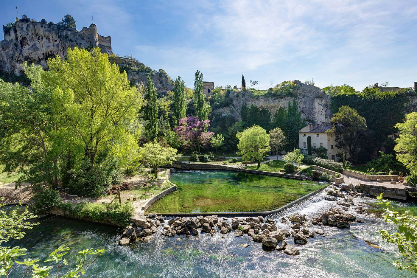 Gouffre de Fontaine de Vaucluse, Vaucluse, France
