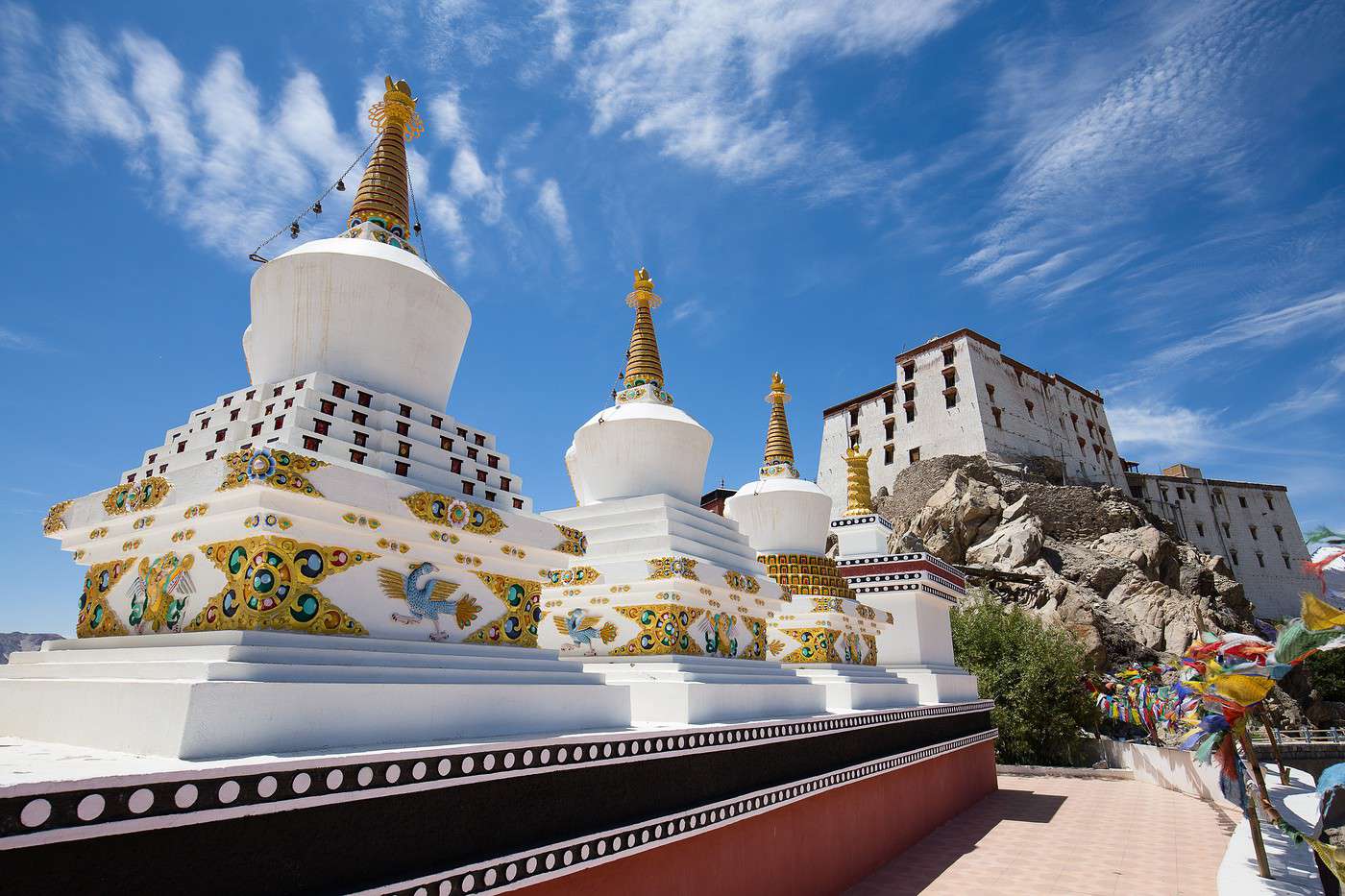Monast&egrave;re de Thiksey, Inde