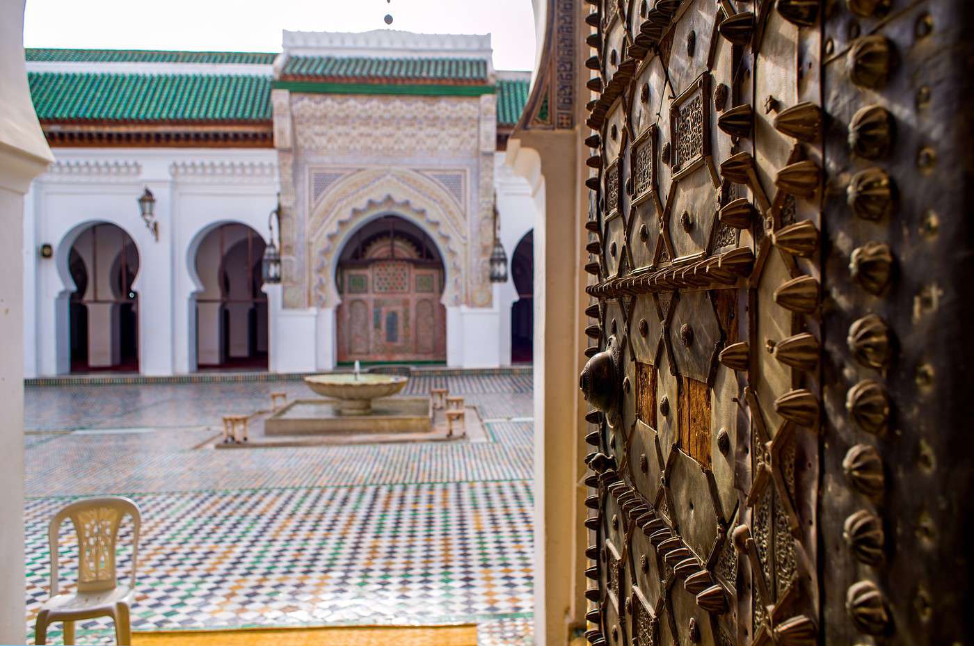 Mosqu&eacute;e Karaouiyne, F&egrave;s, Maroc