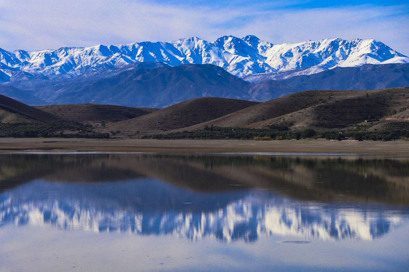 Lac de Lalla-Takerkoust, Maroc Lac de Lalla-Takerkoust, Maroc
