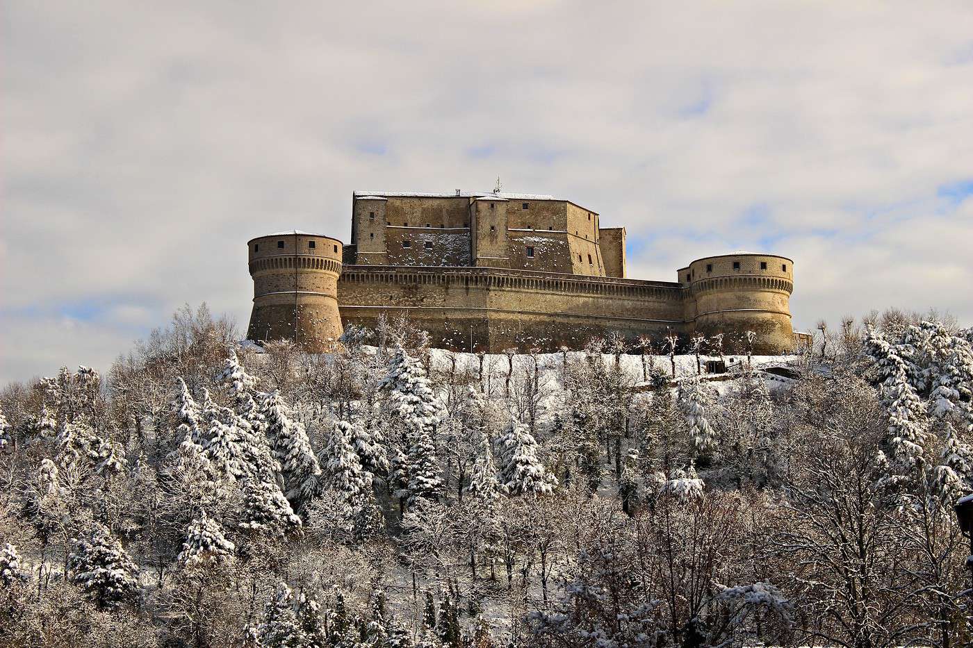 Château de Rocca di San Leo, Italie