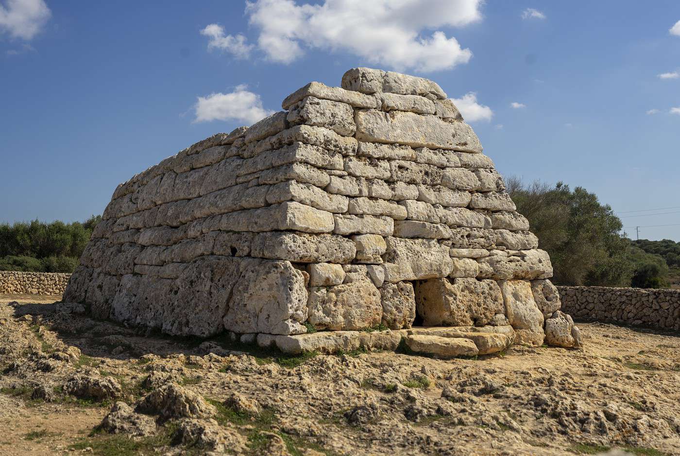 Naveta d'Es Tudons, Bal&eacute;ares, Espagne