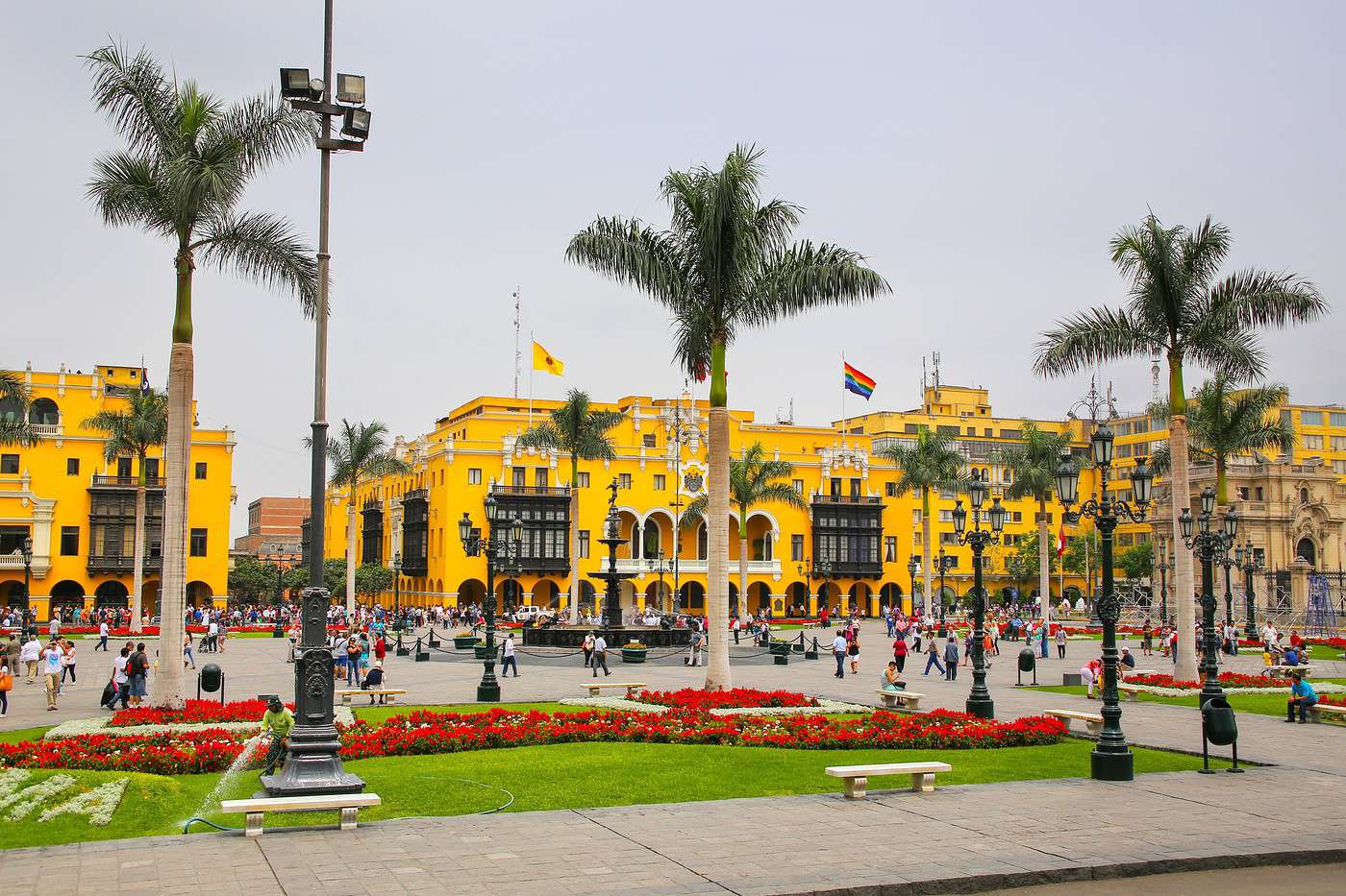 Plaza Mayor, Centre historique de Lima, P&eacute;rou