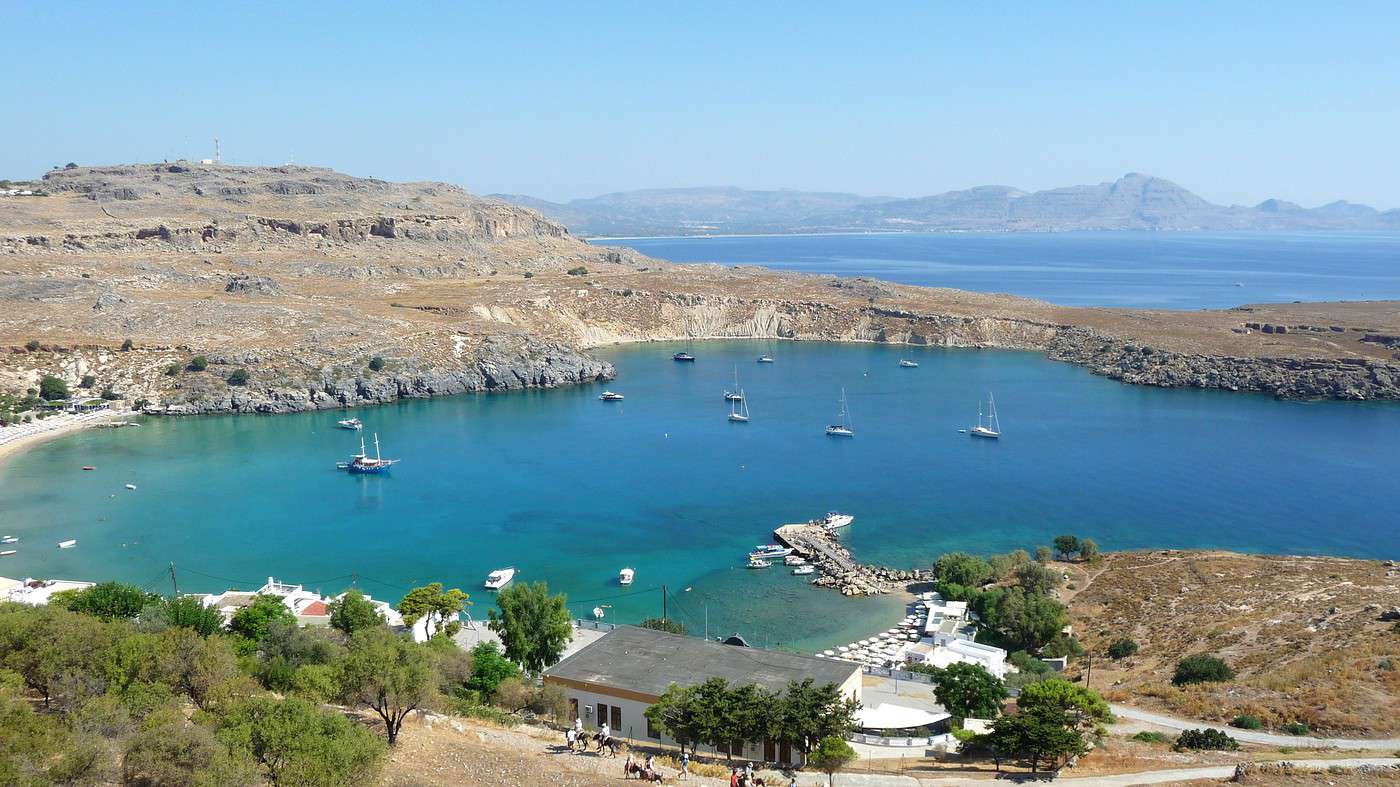Panorama de l'île de Tilos