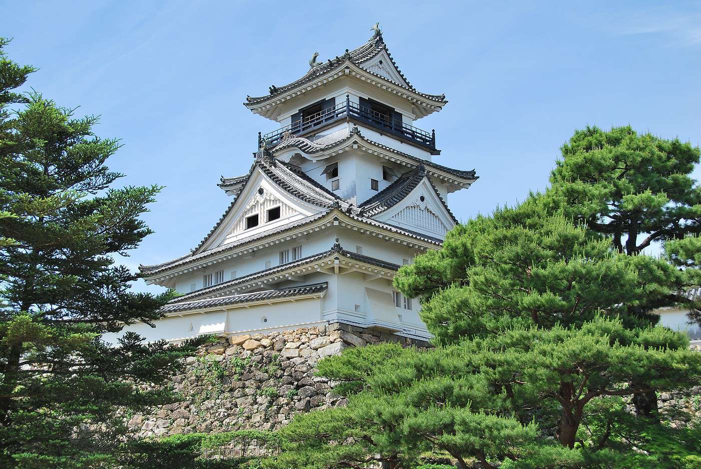 Donjon du ch&acirc;teau de K&ocirc;chi, Kochi, Kochi, Japon
