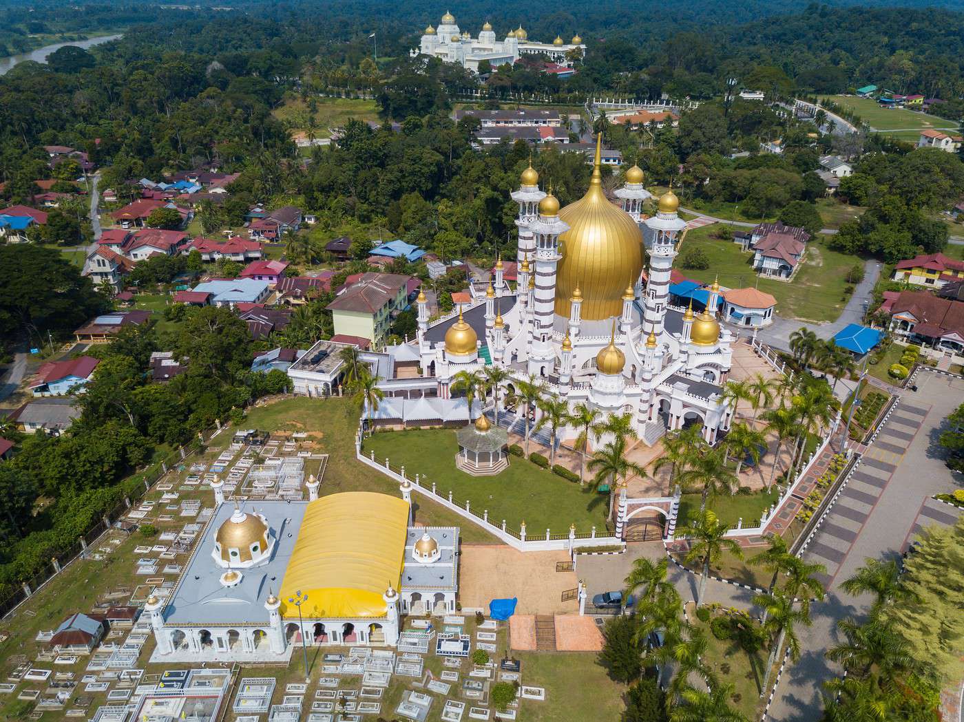 Beautiful mosque, Kuala Kangsar, Malaisie