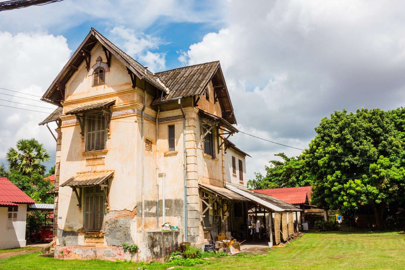 Maisons coloniales de Vientiane, Laos