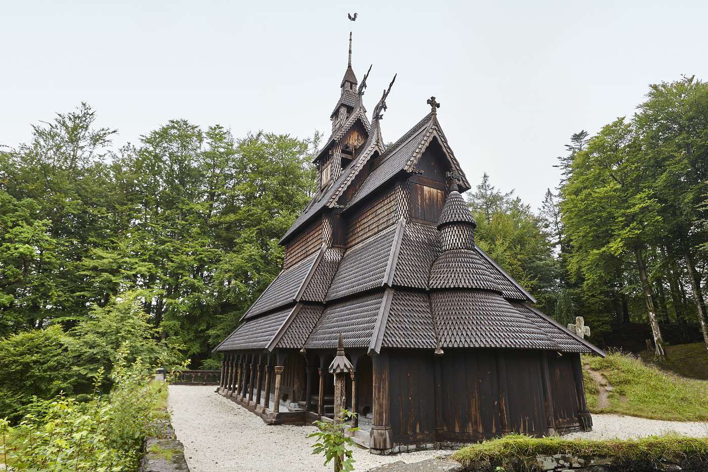 Stavkirke de Fantoft, Bergen, Norv&egrave;ge