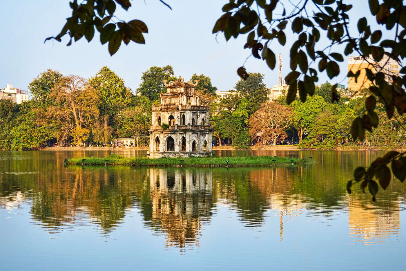 Lac Hoan Kiem, Hanoï, Vietnam Lac Hoan Kiem, Hanoï, Vietnam