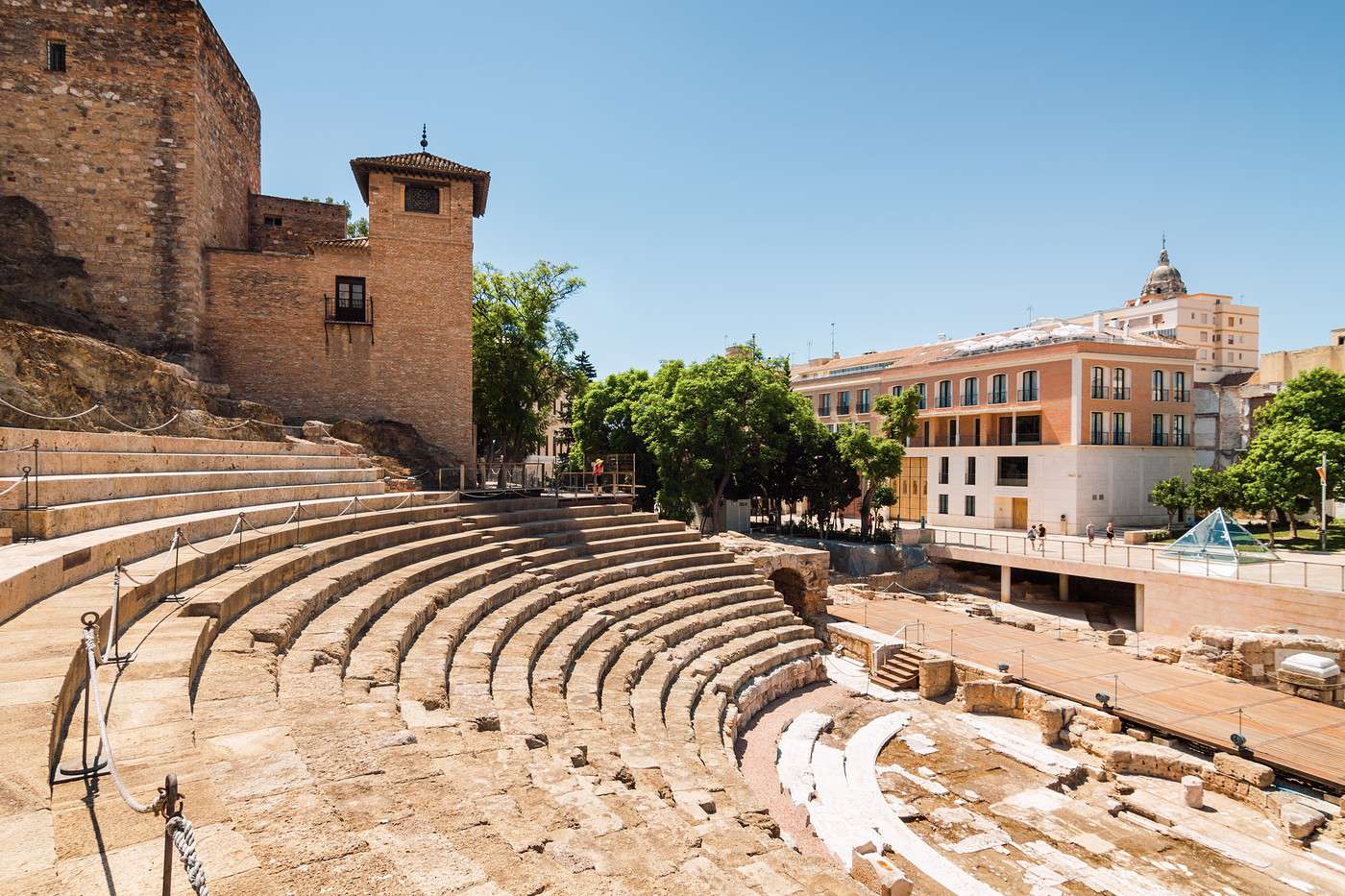 Th&eacute;&acirc;tre romain, Malaga, Espagne