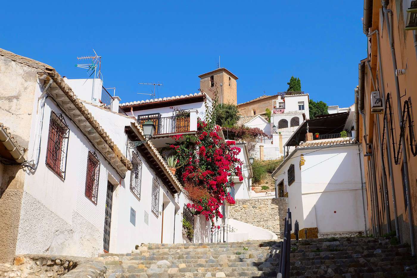 Quartier Sacromonte, Grenade, Espagne