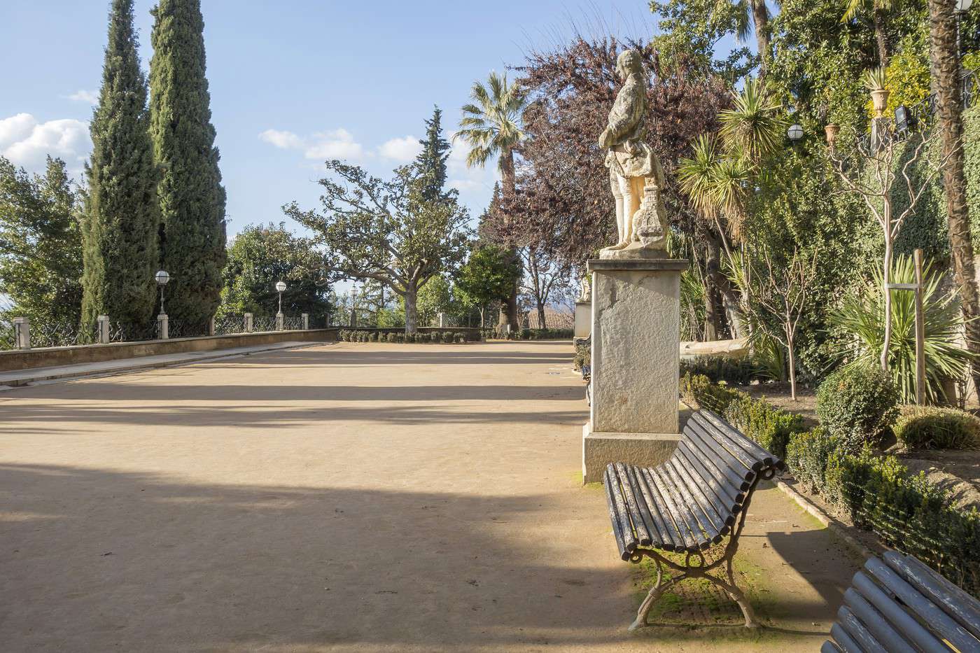 Parc Carmen de los Martires, Grenade, Espagne