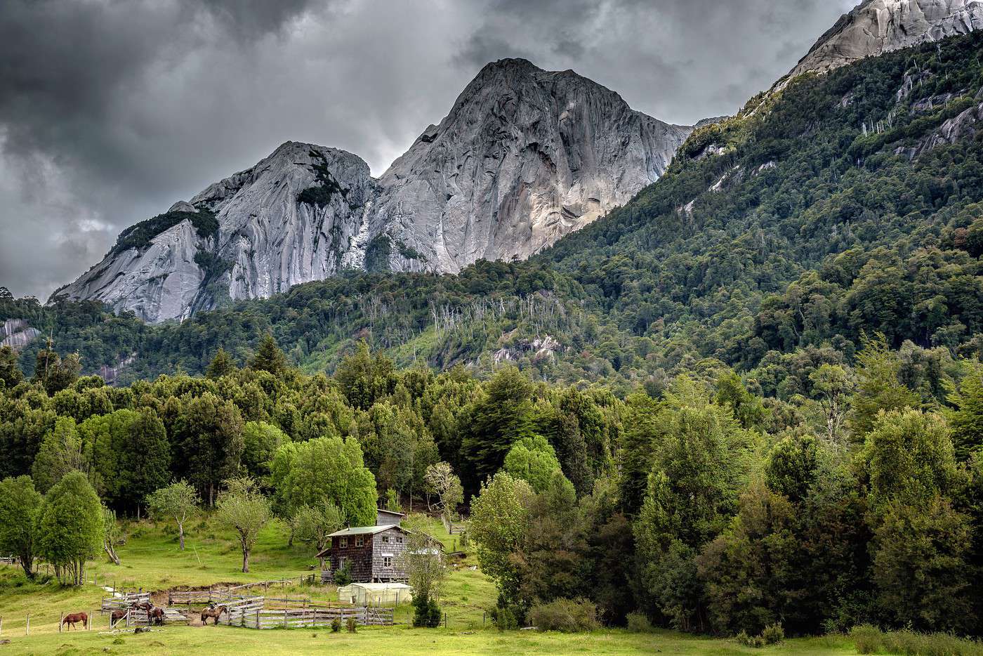 Vallée de Cochamo, Chili