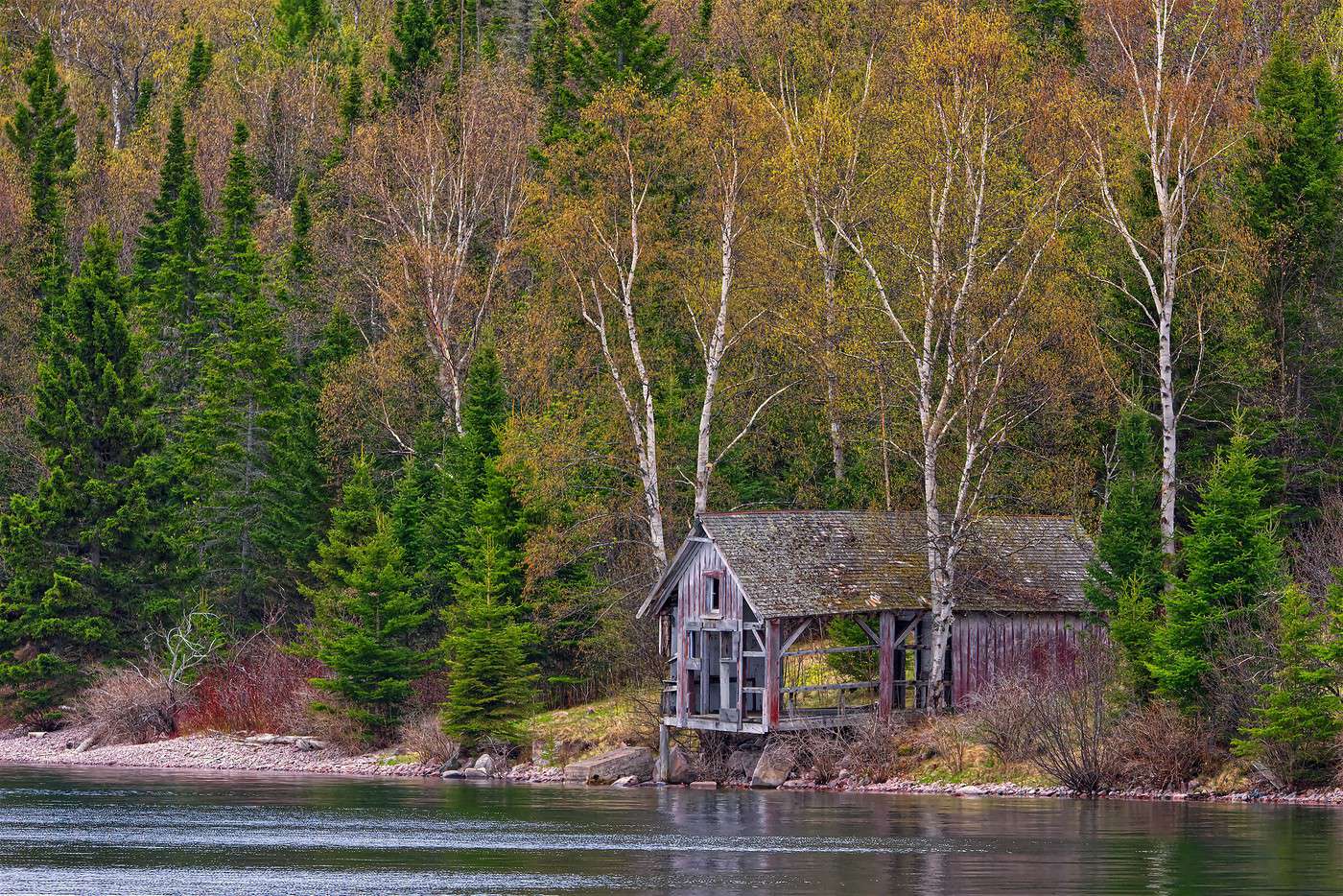 Parc provincial du lac Sup&eacute;rieur, Ontario, Canada