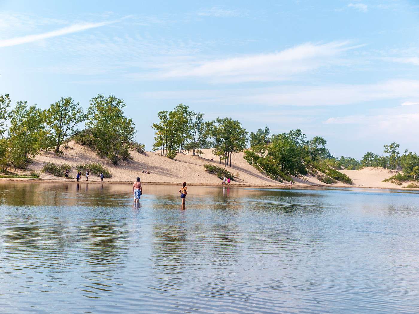 Parc provincial Sandbanks, Ontario, Canada