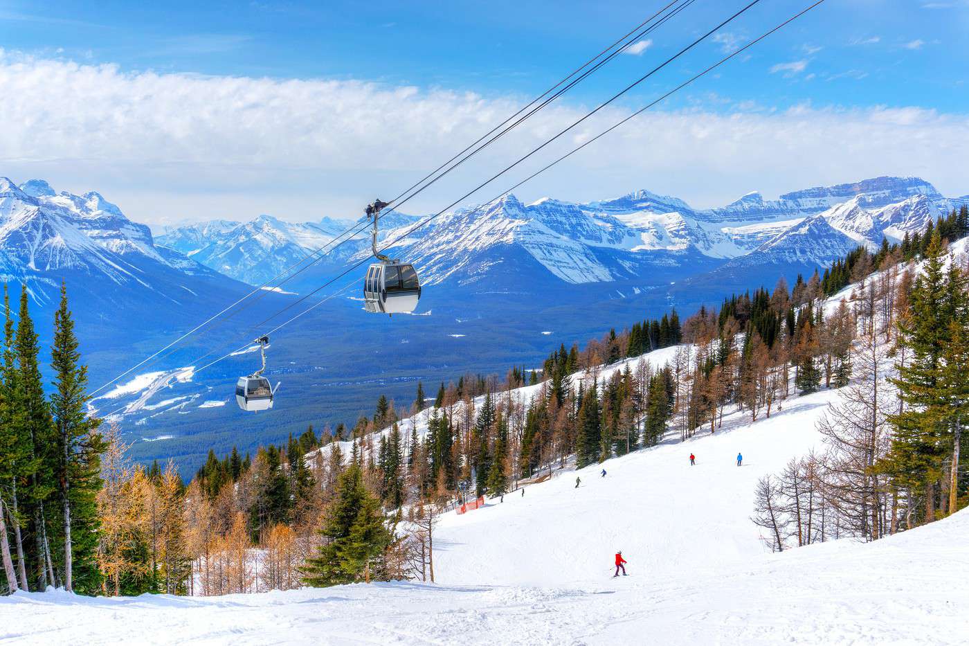 Station de ski du lac Louise, Alberta, Canada