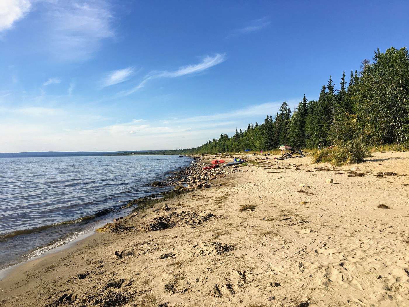 Petit lac des Esclaves, Alberta, Canada