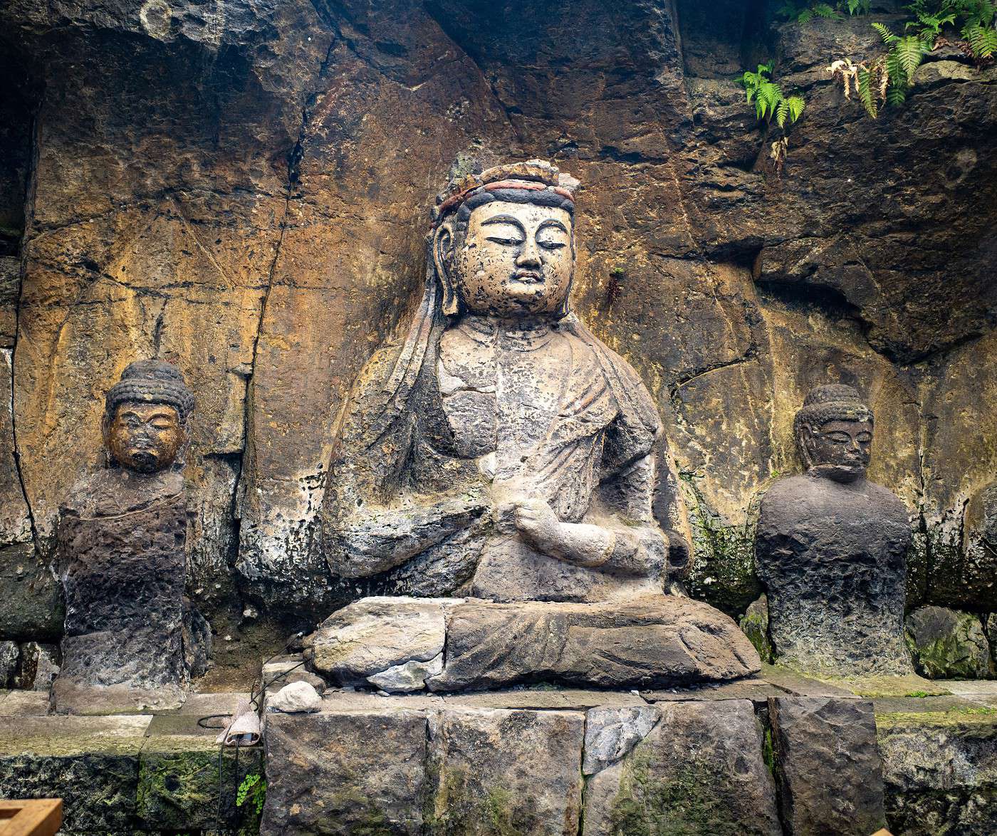 Bouddha, Usuki, Japon