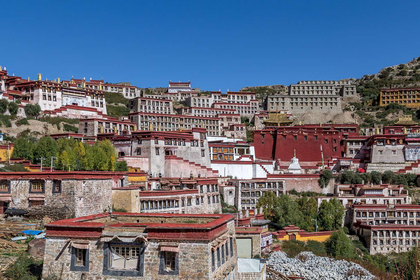 Monastère de Ganden, Tibet