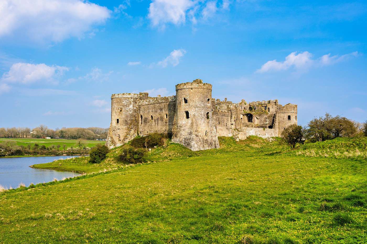 Ch&acirc;teau de Carew, Grande Bretagne