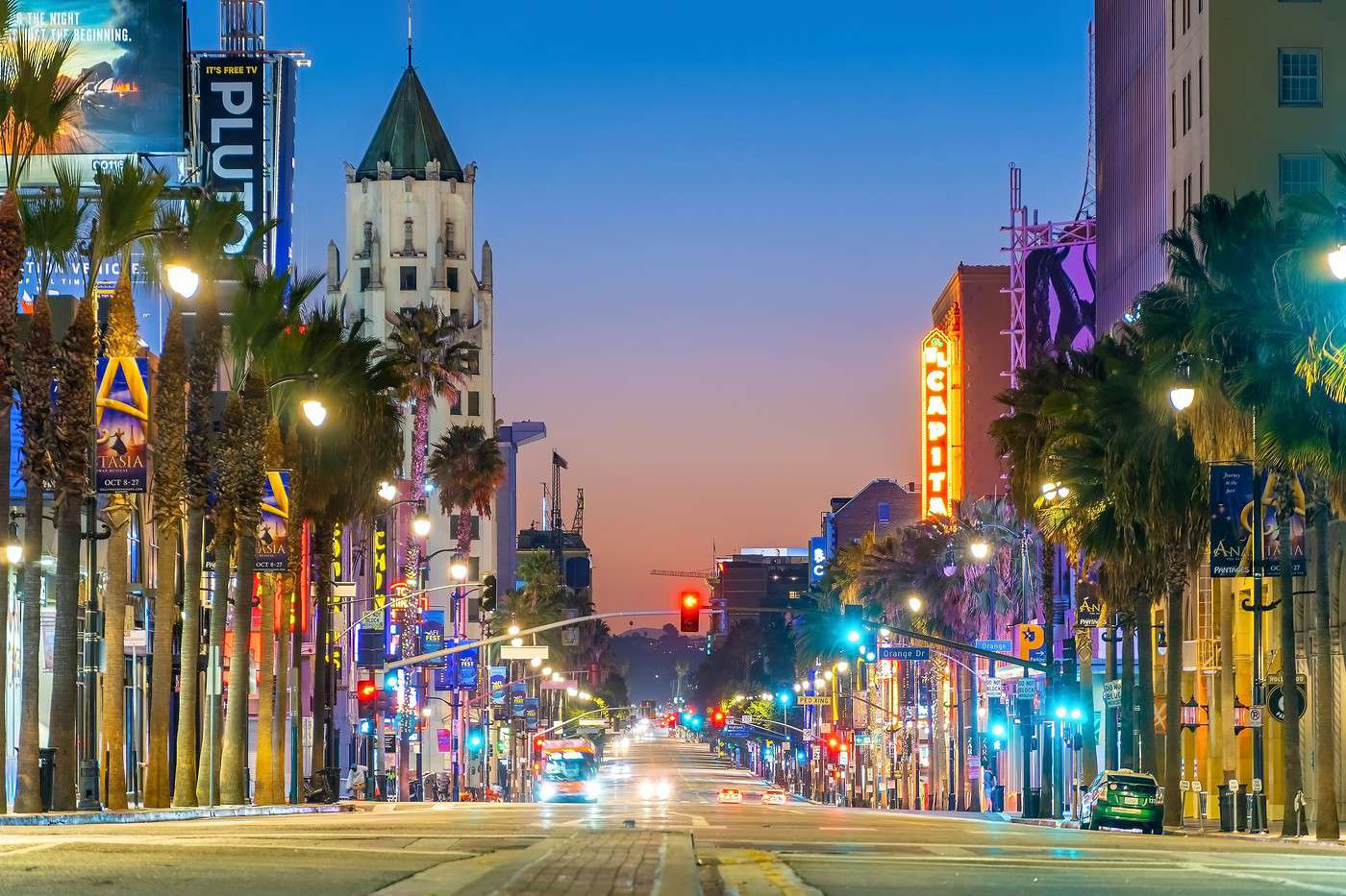 Hollywood Boulevard, Los Angeles, Californie, &Eacute;tats-Unis