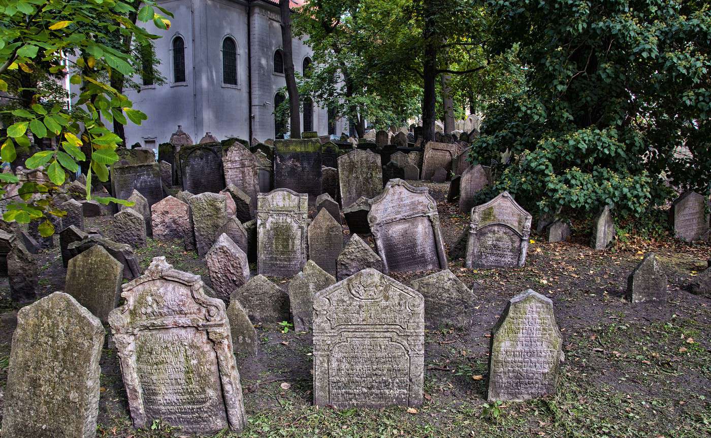 Cimetière juif, Prague, République Tchèque Cimetière juif, Prague, République Tchèque