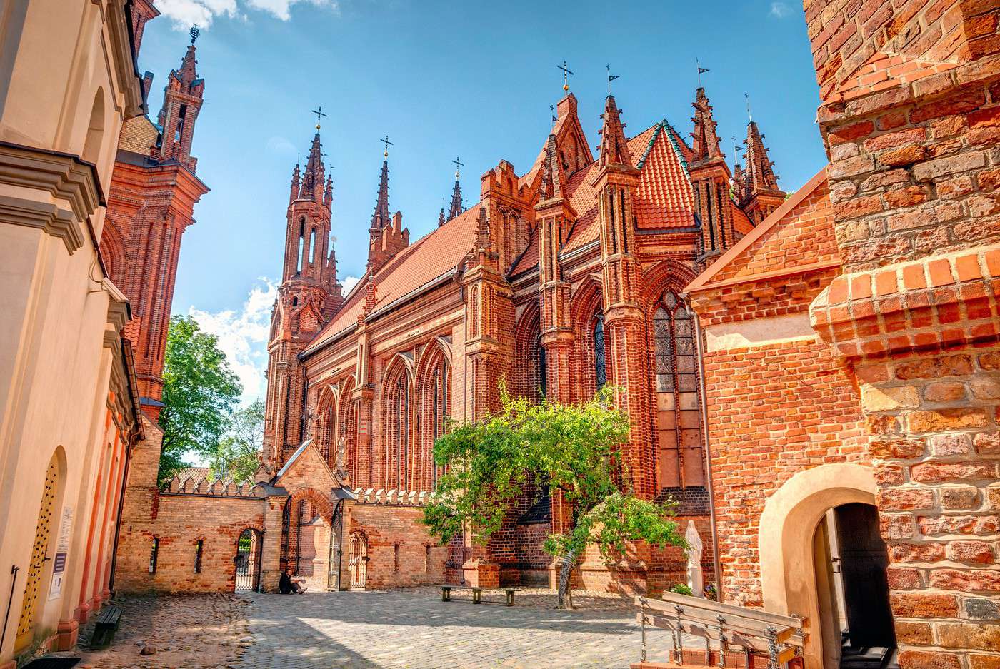 &Eacute;glise Sainte-Anne, Vilnius, Lituanie