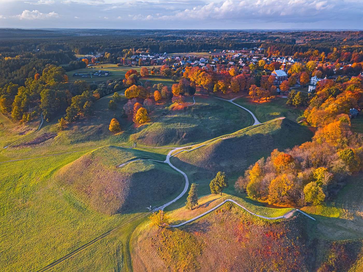 Kernav&eacute;, Lituanie