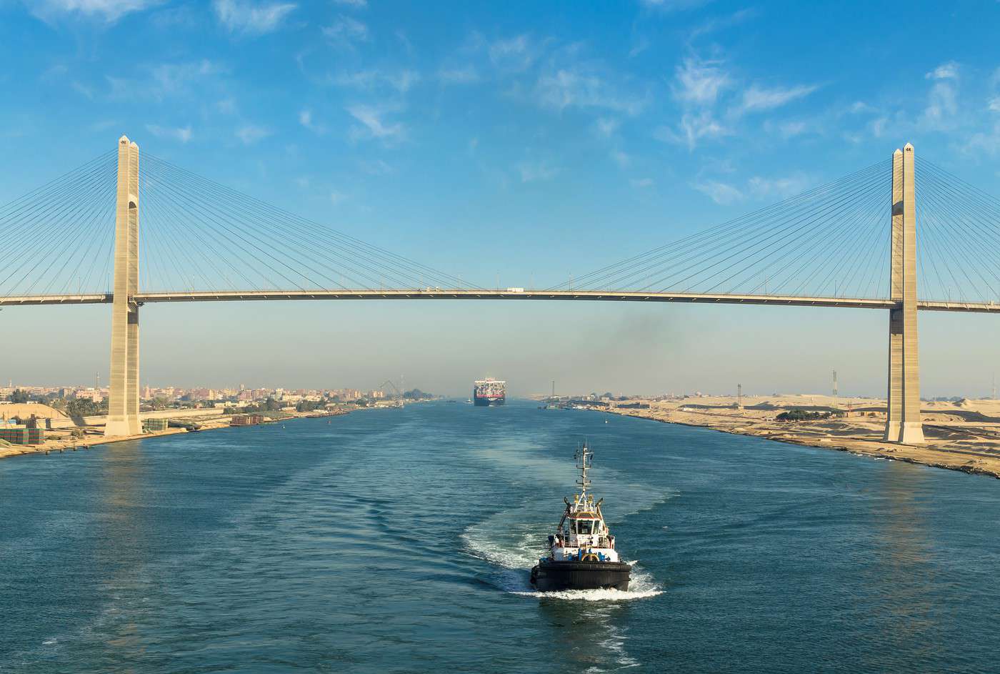 Canal de Suez, &Eacute;gypte