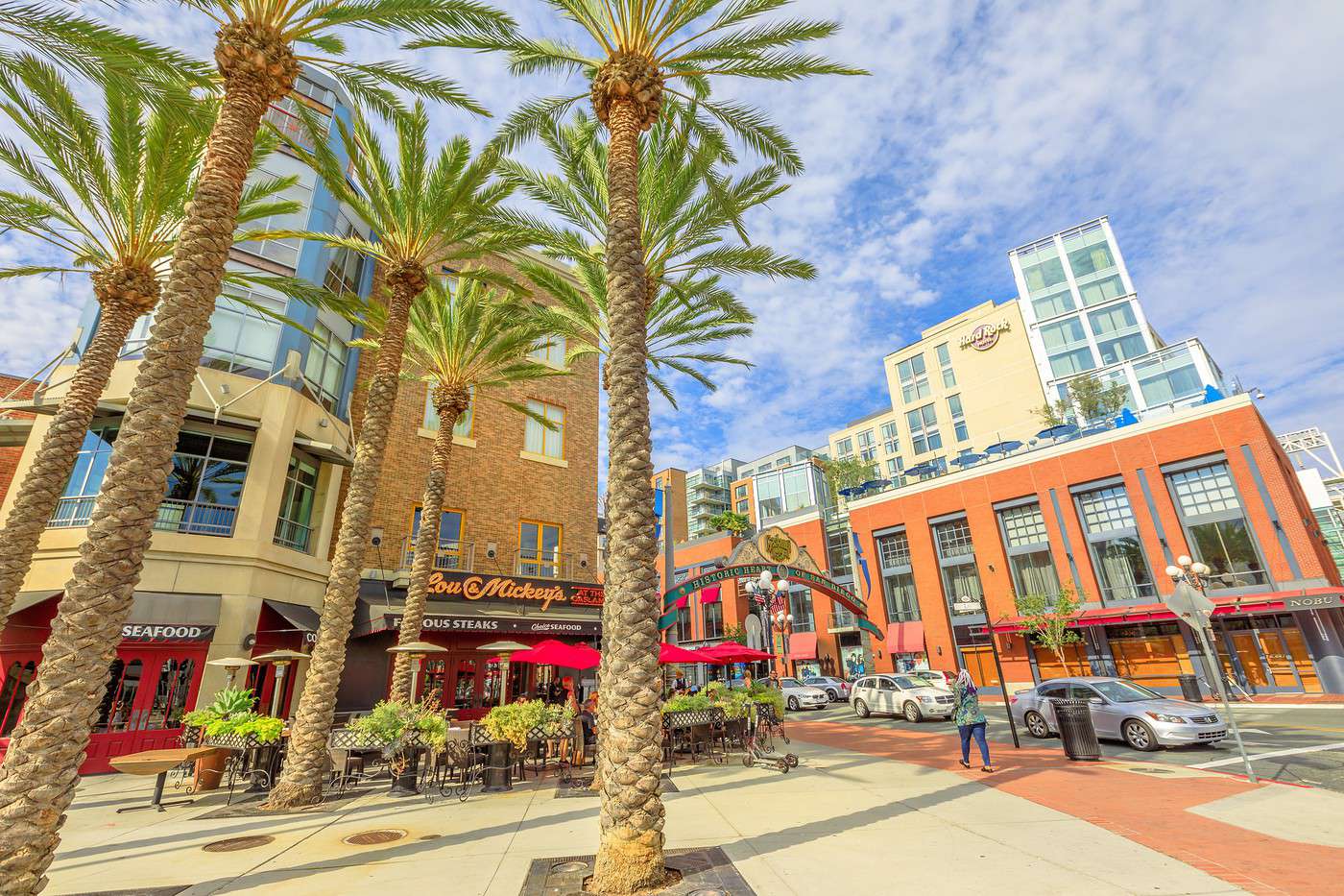 Gaslamp Quarter, San Diego, Californie, États-Unis