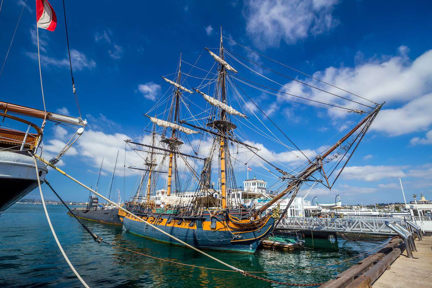 Musée maritime, San Diego, Californie, États-Unis Musée maritime, San Diego, Californie, États-Unis