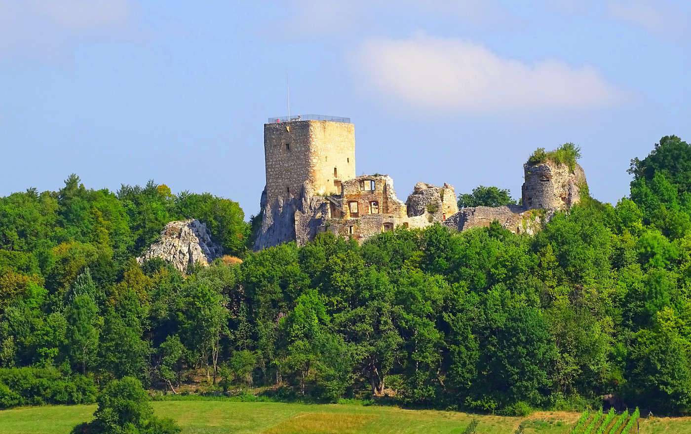 Ch&acirc;teau de Landskron, Haut-Rhin, France