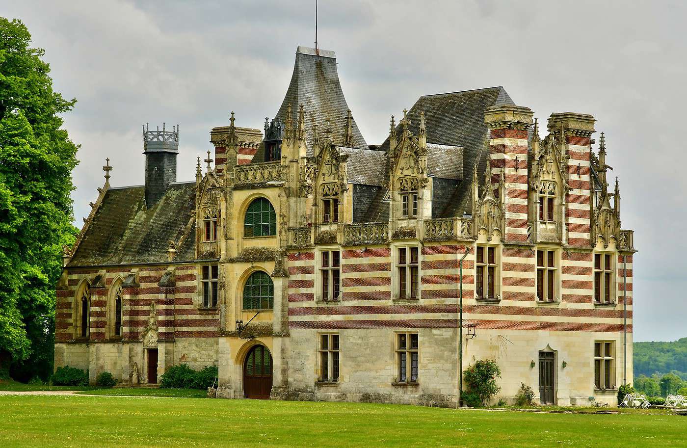 Ch&acirc;teau d'Etelan, Seine-Maritime, France