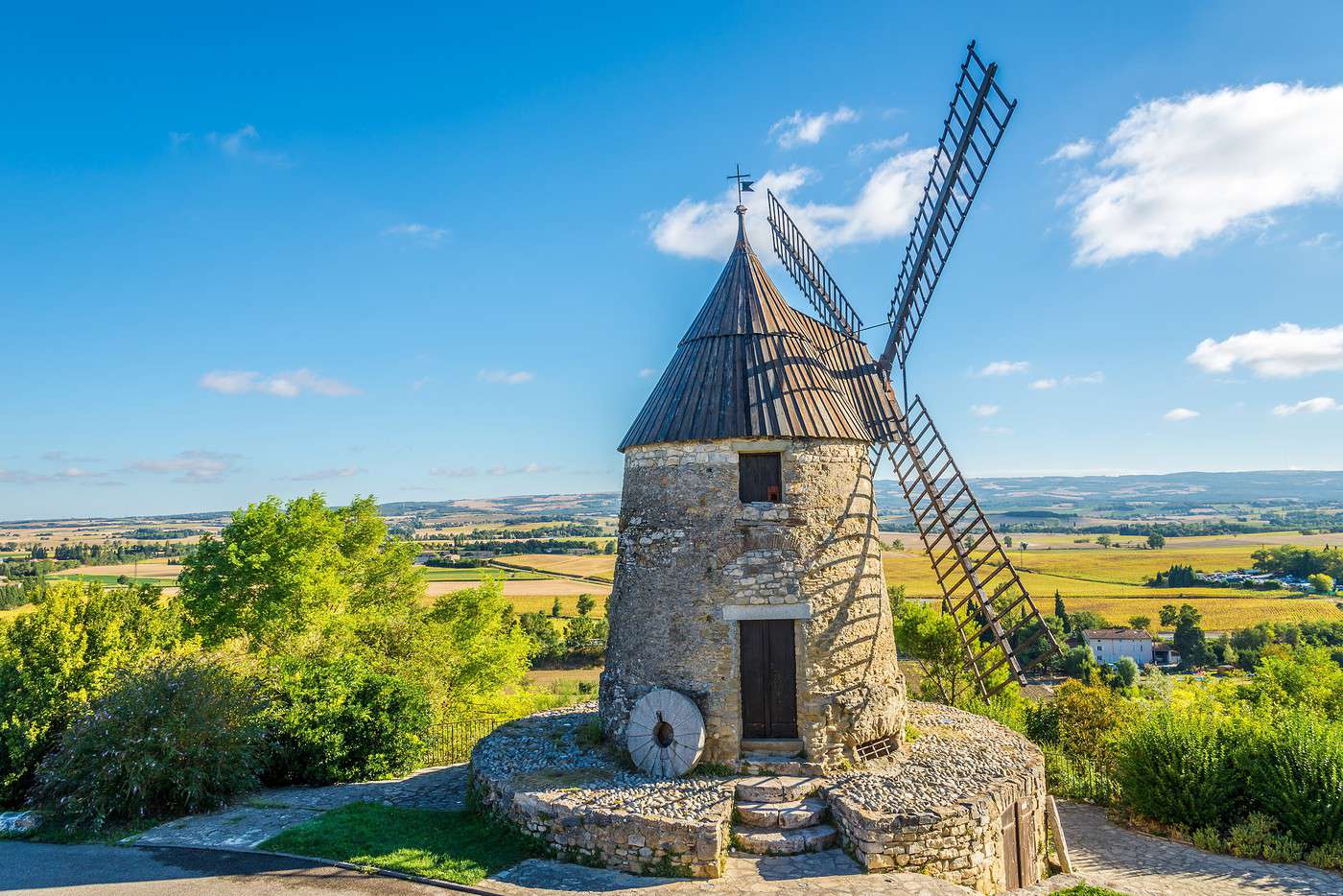 Moulin de Cugarel, Castelnaudary, Aude, France