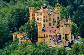 Ch&acirc;teau de Hohenschwangau, Allemagne