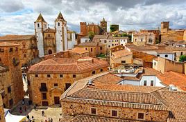 Vieille ville de Caceres, Caceres, Espagne