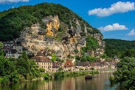 La Roque-Gageac, Dordogne, France