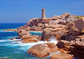 Côte de Granit rose, Côtes d'Armor, France