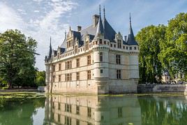 Ch&acirc;teau d'Azay-le-Rideau, Indre-et-Loire, France