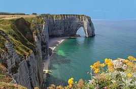 Falaises d'Etretat, Seine-Maritime, France